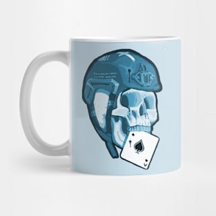 Skull (Blue) Mug